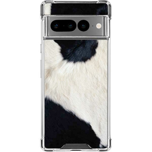Cow Animal Print Google Pixel 7 Pro Clear Case